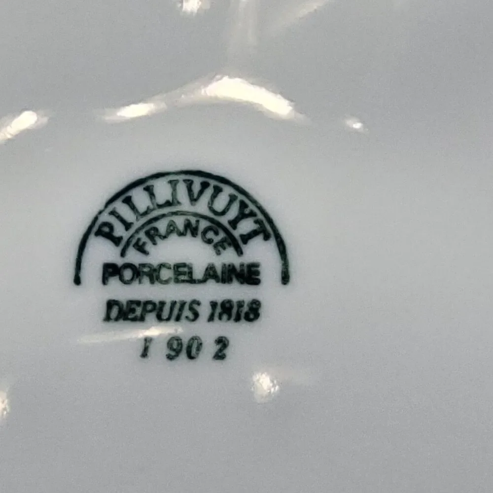 Pillivuyt France Porcelain Depuis 1818 9 5/8